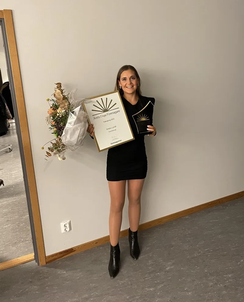 Årets Unga Företagare 2021 – Falköping – Emelie Lundh