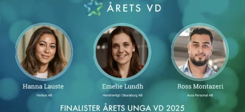 Finalist Årets Unga VD 2025 – Emelie Lundh